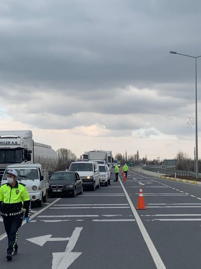 Akşehir’de Korona virüs denetimi