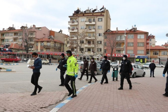 Korona virüse karşı droneli denetim