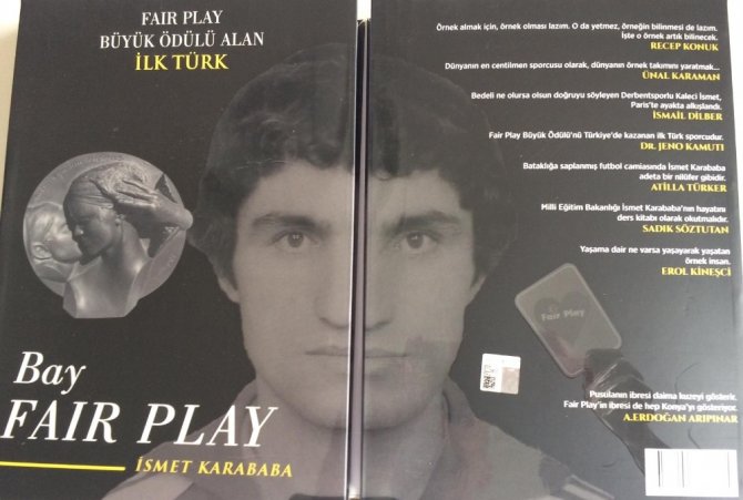 Dünya Fair Play Ödülü alan ilk Türk’ün kitabı çıktı