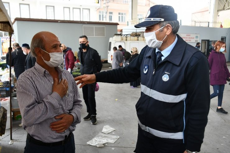 Aksaray’da semt pazarlarına denetim