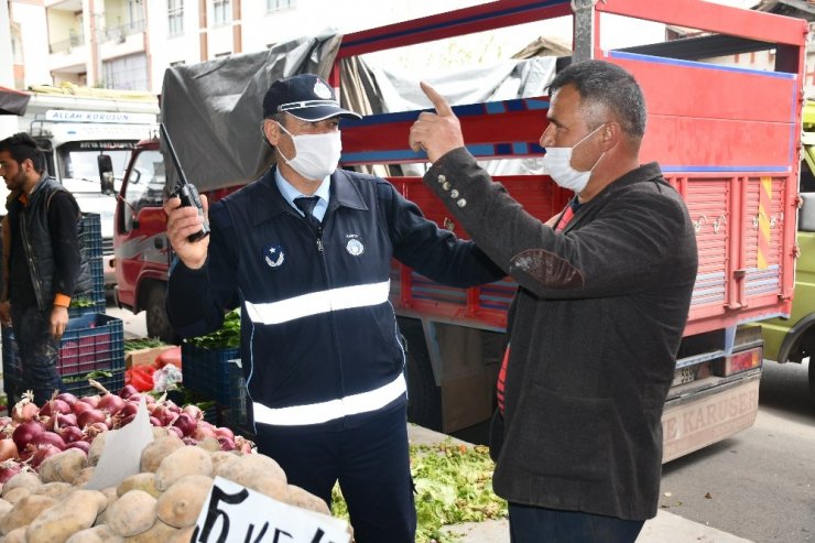 Aksaray’da semt pazarlarına denetim