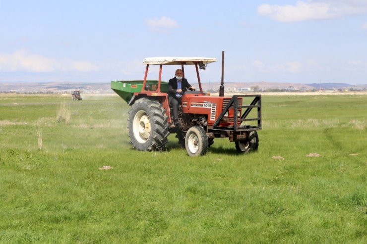 Aksaray’da tarımsal üretim sürüyor