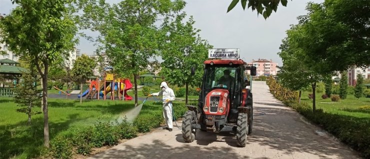 Karatay’da ilaçlama çalışmaları başladı