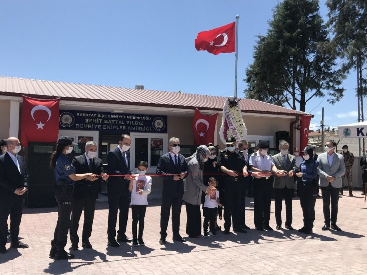 Şehit Polis Battal Yıldız’ın ismi Devriye Ekipler Amirliği binasında yaşatılacak