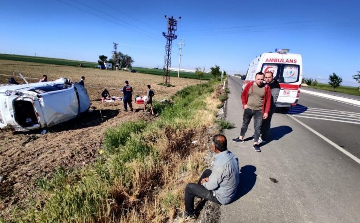 Aksaray’da 4 kişinin yaralandığı kazadan sonra çekilen görüntüler yürek burktu