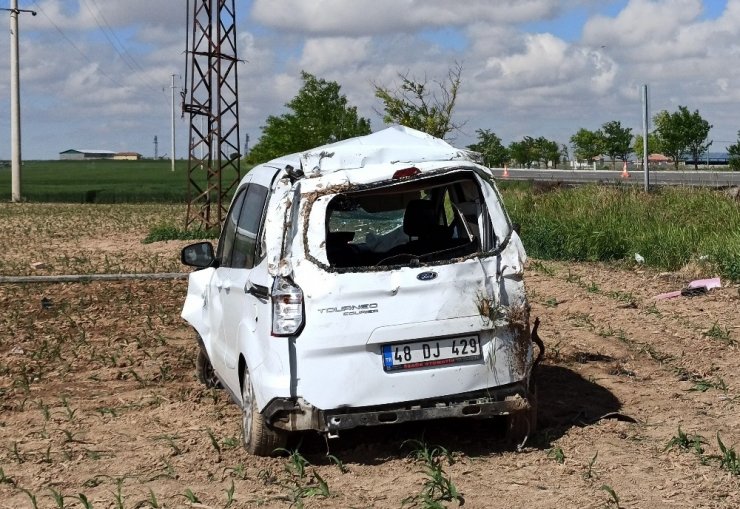 Aksaray’da 4 kişinin yaralandığı kazadan sonra çekilen görüntüler yürek burktu