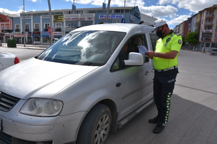 Aksaray polisi sokaklarda denetimde