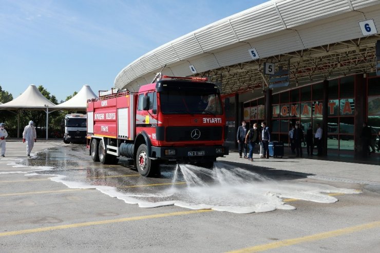 Konya otogarı yeniden hizmete başladı