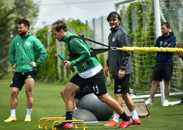 Konyaspor’da Gençlerbirliği hazırlıkları sürüyor