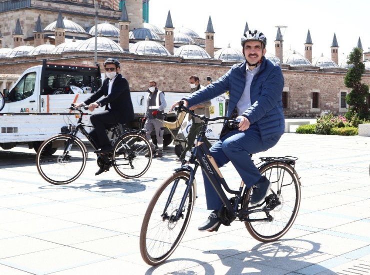 Bisiklet şehri Konya Türkiye’ye örnek oluyor