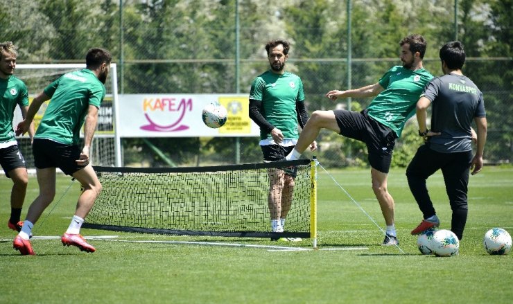 Konyaspor, Gençlerbirliği hazırlıklarını sürdürdü