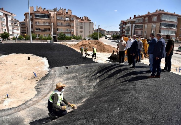 Selçuklu’ya bisiklet parkuru kazandırılıyor