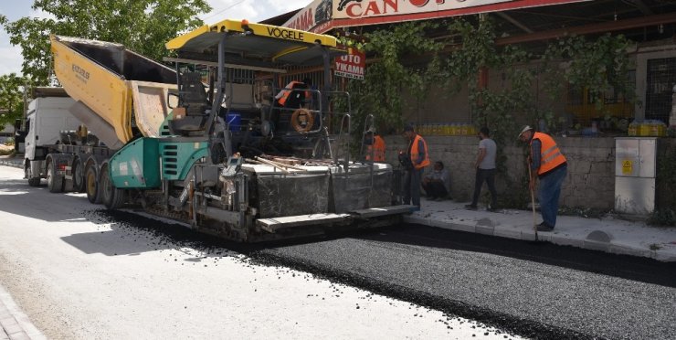 Selçuklu’da asfalt çalışmaları