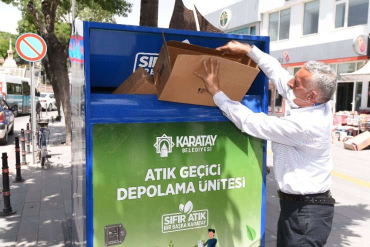 Karatay’da hedef sıfır atık