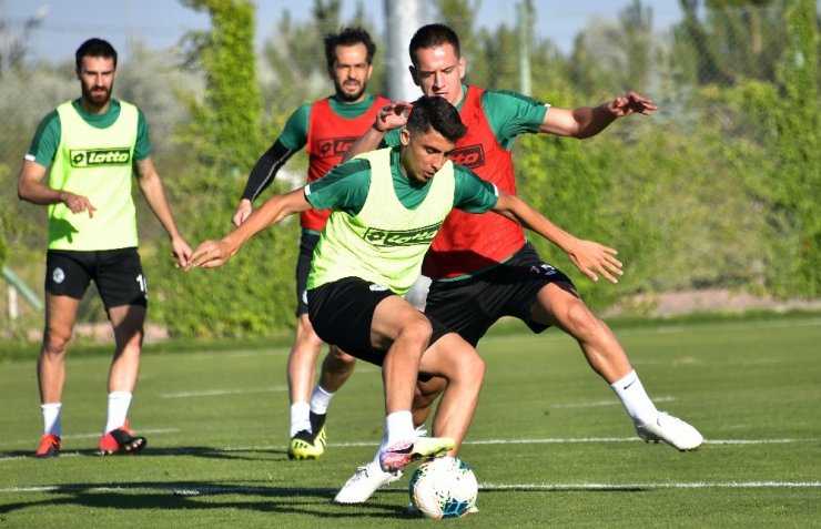 Konyaspor, Beşiktaş maçı hazırlıklarını sürdürdü