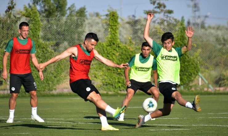 Konyaspor, Beşiktaş maçı hazırlıklarını sürdürdü