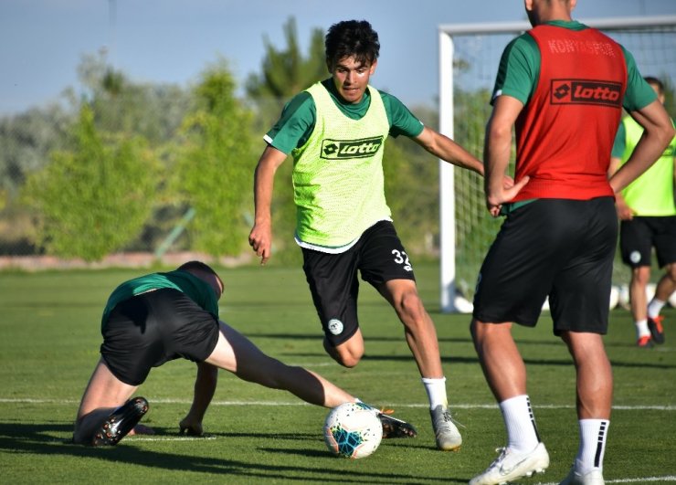 Konyaspor, Beşiktaş maçı hazırlıklarını sürdürdü