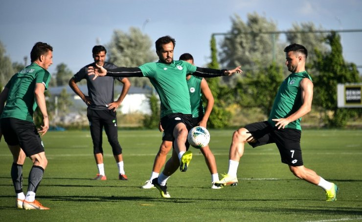 Konyaspor, Beşiktaş maçı hazırlıklarını sürdürdü