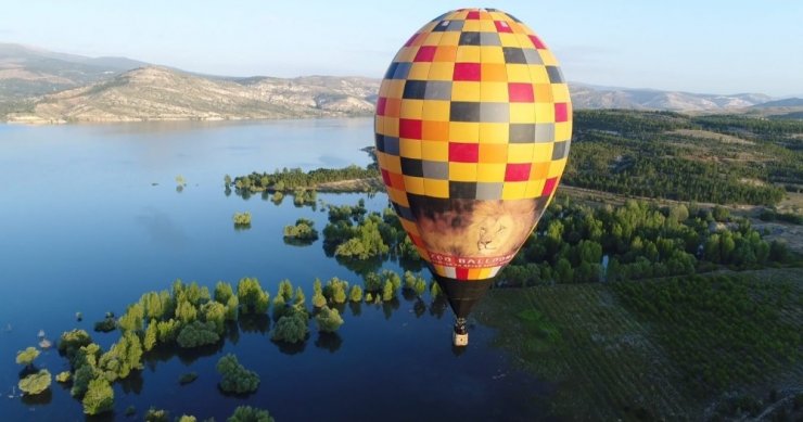 Konya’da balon turizmi için test uçuşu yapıldı