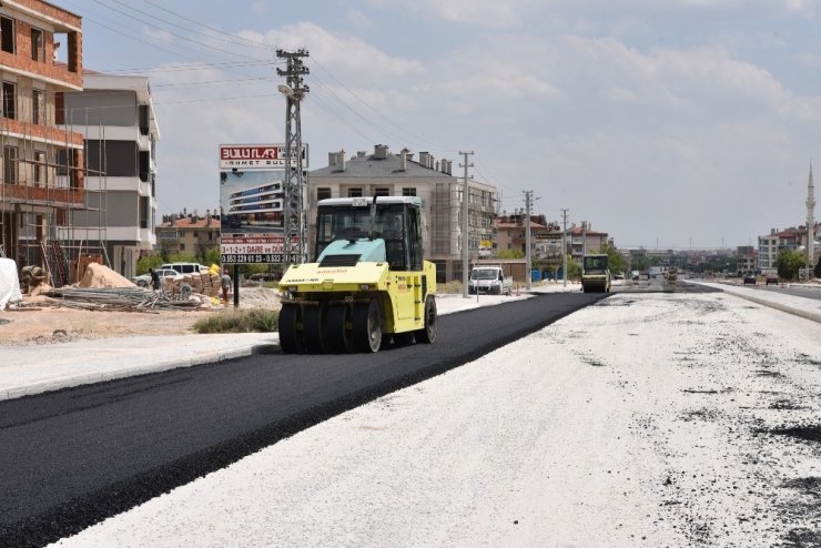 Selçuklu’da asfalt çalışmaları sürüyor