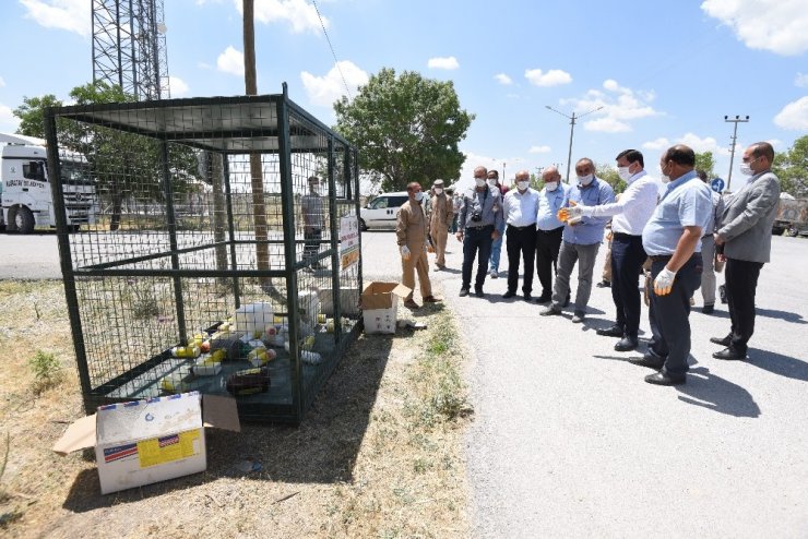 Karatay’da 32 mahalleye zirai ambalaj toplama noktası oluşturuldu