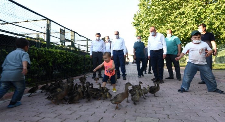 Başkanlar Karatay’ın yatırımlarını inceledi