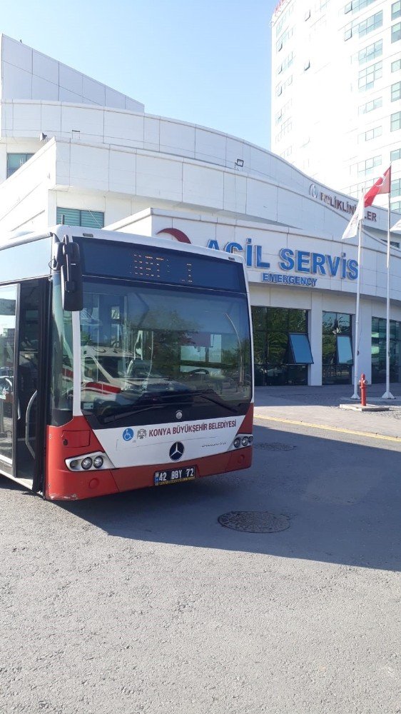 Konya’da sağlıkçılara ücretsiz ulaşım ve otopark’ta süre uzatıldı