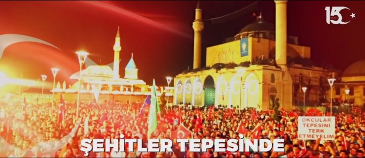 Konya Büyükşehir’den 15 Temmuz Şehitleri Anısına "Şehitler Tepesi" filmi