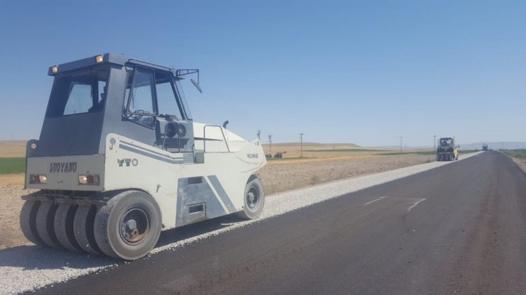 Aksaray’da Armutlu-İncesu yolu asfalt çalışmaları tamamlandı