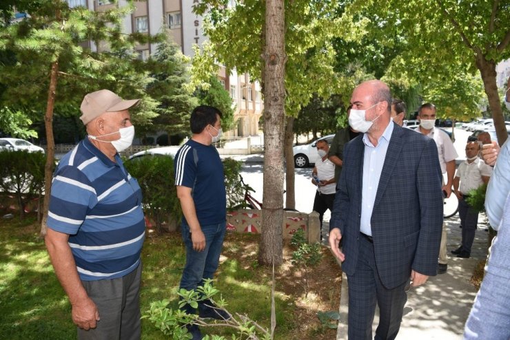 Başkan Pekyatırmacı mahalle ziyaretlerini sürdürüyor