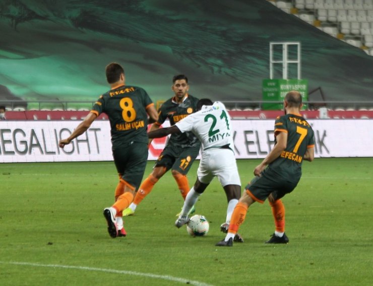 Süper Lig: Konyaspor: 2 - Aytemiz Alanyaspor: 3 (Maç sonucu)