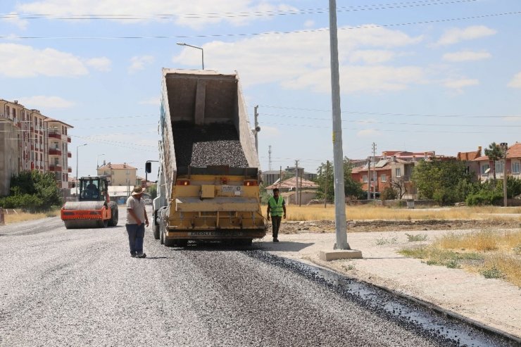 Ereğli Belediyesi asfalt çalışmalarını sürdürüyor