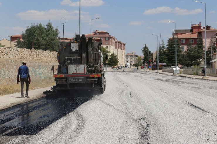 Ereğli Belediyesi asfalt çalışmalarını sürdürüyor