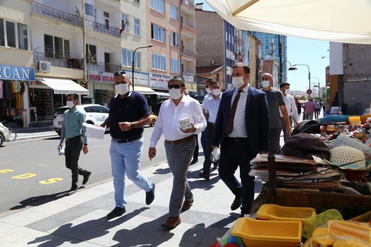 Aksaray’da korona denetim ekipleri tam kadro sahada