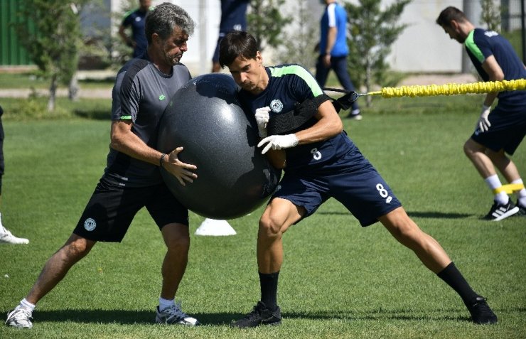 Konyaspor kuvvet çalıştı