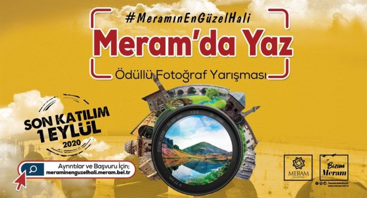 “Meram’da Yaz” fotoğraf yarışması için son tarih 1 Eylül