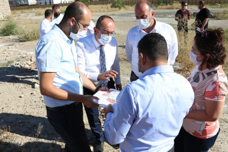 Başkan Kavuş; “Şükran’da temel yılbaşından önce atılmış olacak”