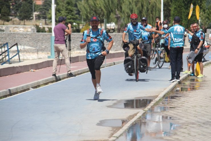 30 Ağustos Zafer Bayramı etkinlikleri için Beyşehir Gölü’nde bir araya geldiler