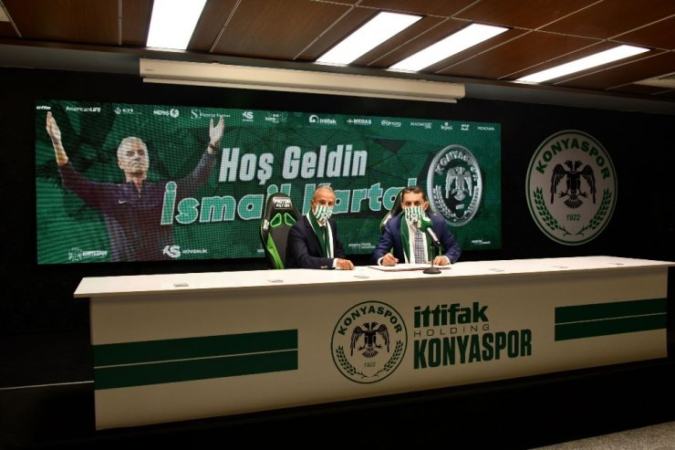 Konyaspor, İsmail Kartal ile sözleşme imzaladı