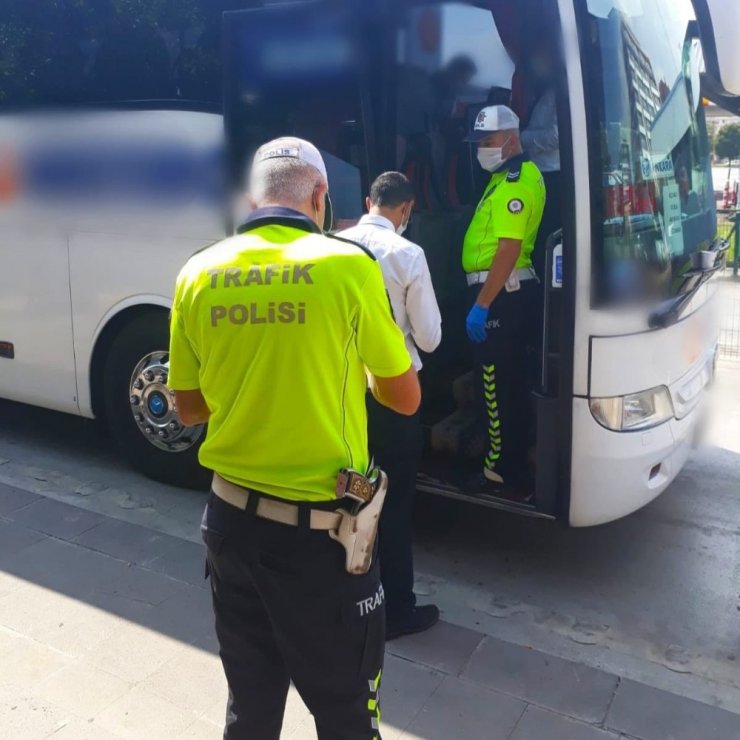 Konya’da trafik denetimleri