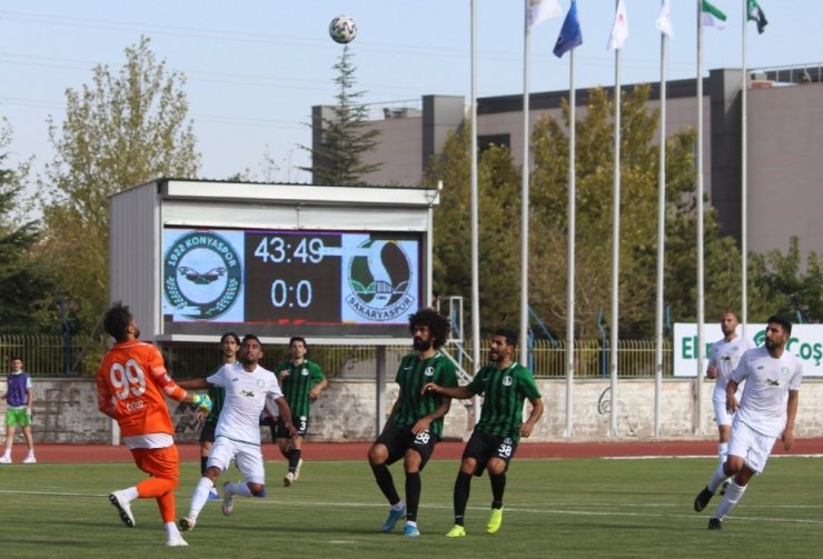 TFF 2. Lig: 1922 Konyaspor: 0 - Sakaryaspor: 1