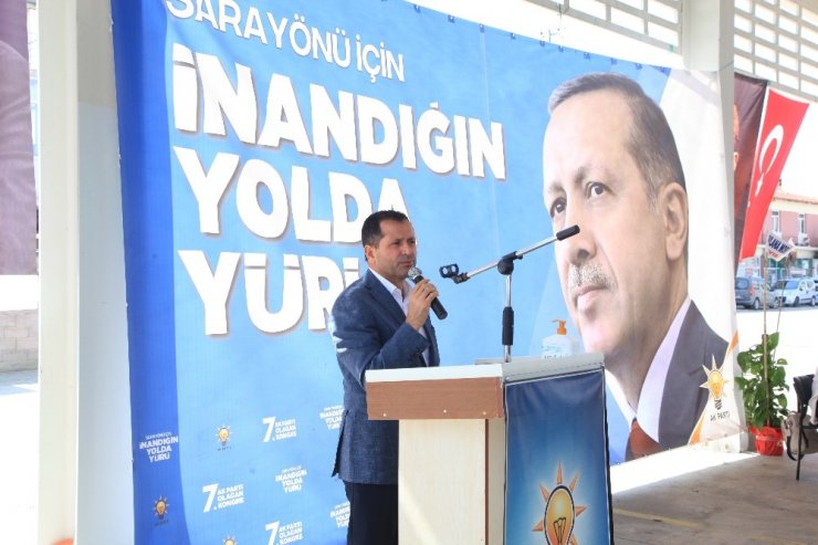 AK Parti Konya’da Sarayönü İlçe Kongresi yapıldı