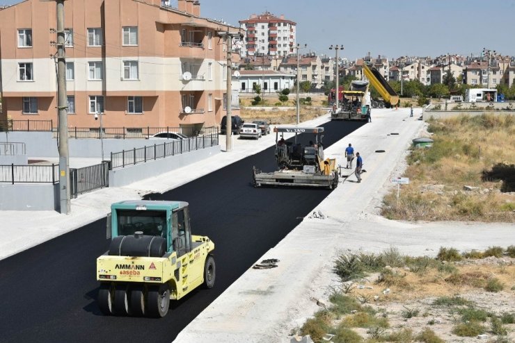 Selçuklu’da asfalt çalışmaları tüm hızıyla sürüyor