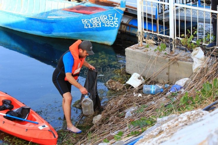 Beyşehir Gölü’nde ödüllü fotoğraf yarışması yapıldı