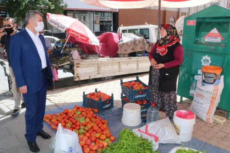 Başkan Altınsoy esnafları ziyaret etti