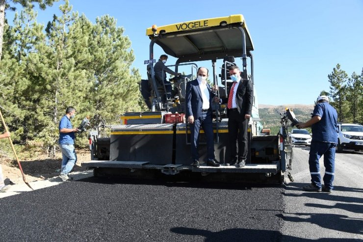 Başkan Altay: “Aladağ yolu, turizm yolu haline geliyor”