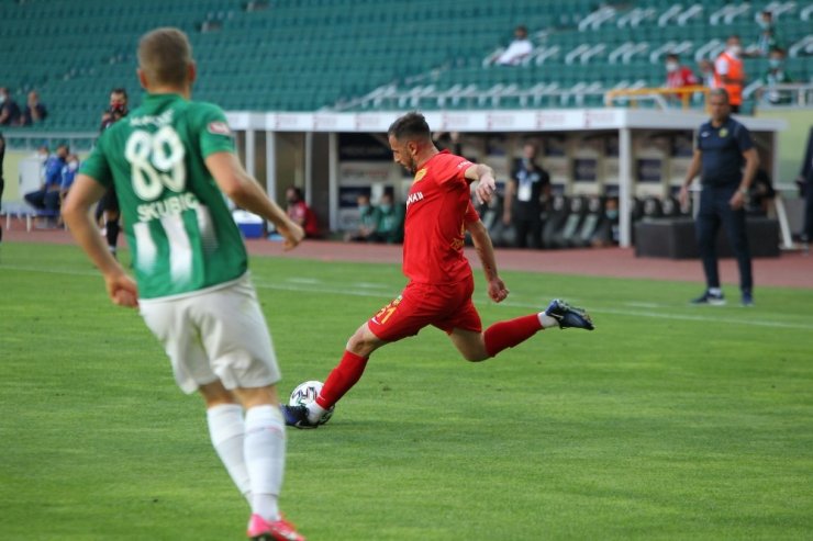 Süper Lig: Konyaspor: 0 - Yeni Malatyaspor: 0 (İlk yarı)