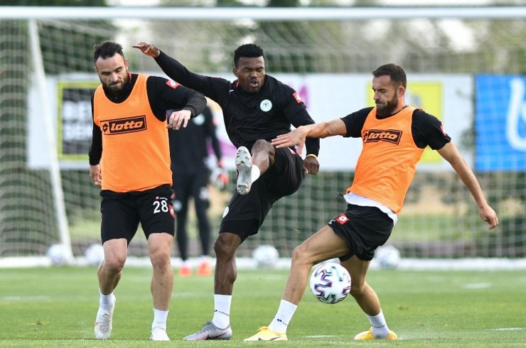 Konyaspor, Gaziantep FK maçı hazırlıklarını sürdürdü