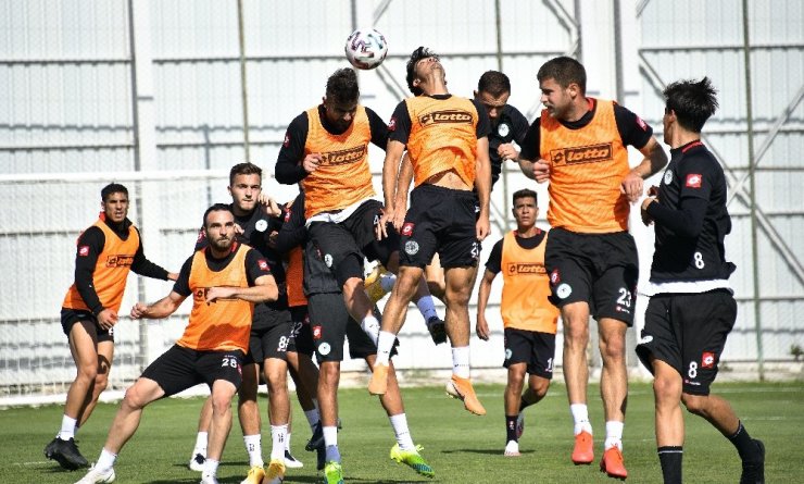 Konyaspor, Başakşehir maçı hazırlıklarını sürdürdü