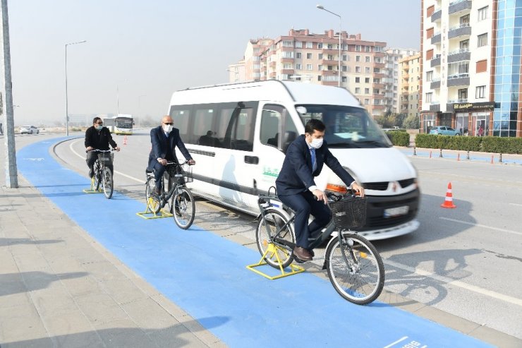 Bisiklet şehrinde roller değişti